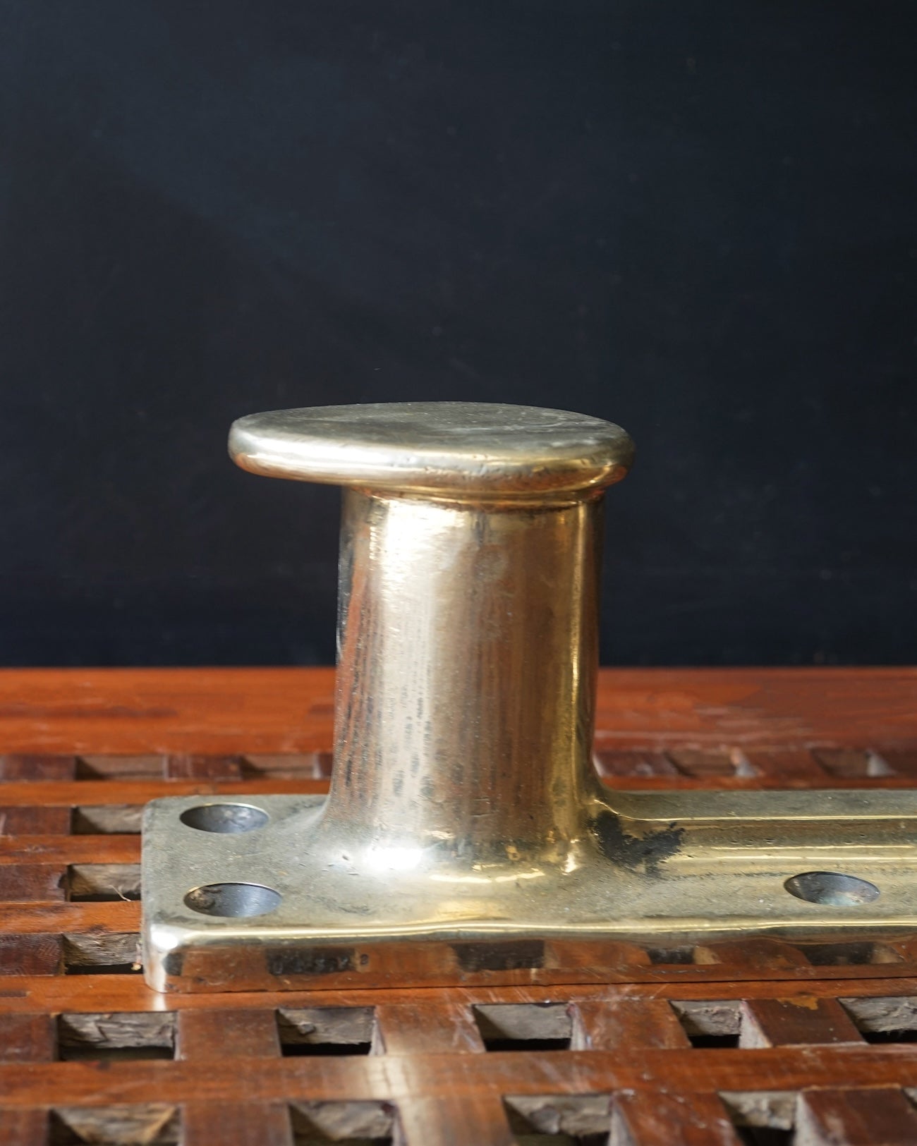 Bronze 50’s US Minesweeper ‘Dodge’ Teardrop Double Bitt Trinity Marine