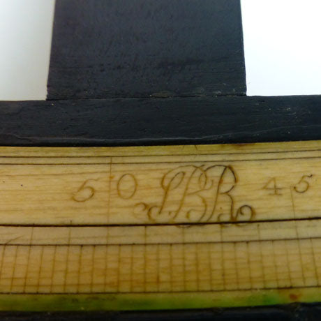 Ebony 19th Century Octant – Spencer Browning & Rust Trinity Marine