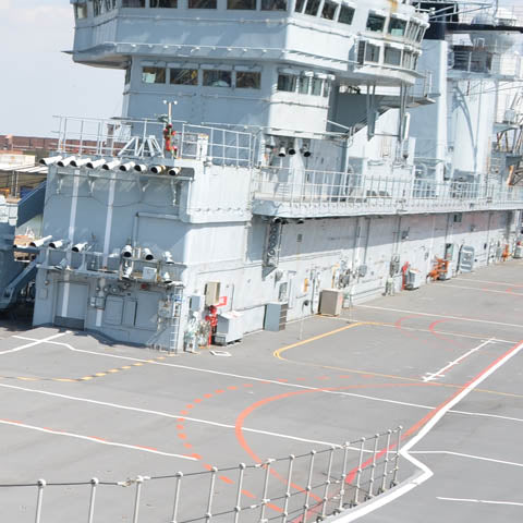 Hms Ark Royal Large Bridge Lights