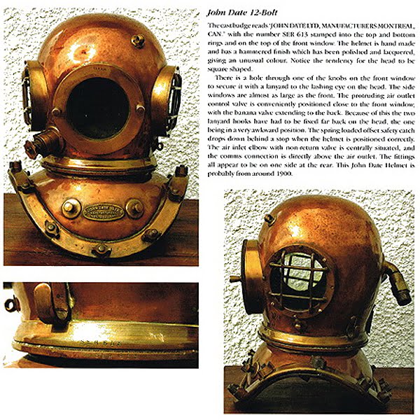 Diving Helmet and Equipment Through The Ages Books Trinity Marine