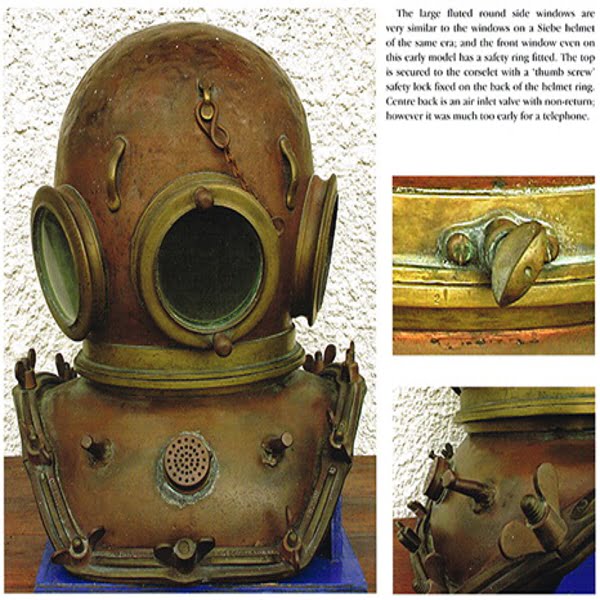 Diving Helmet and Equipment Through The Ages Books Trinity Marine