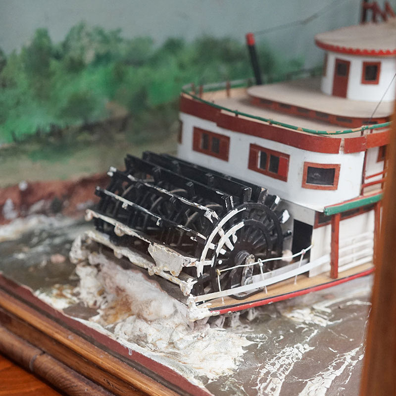Paddle Steamer St Louis Belle Diorama Trinity Marine