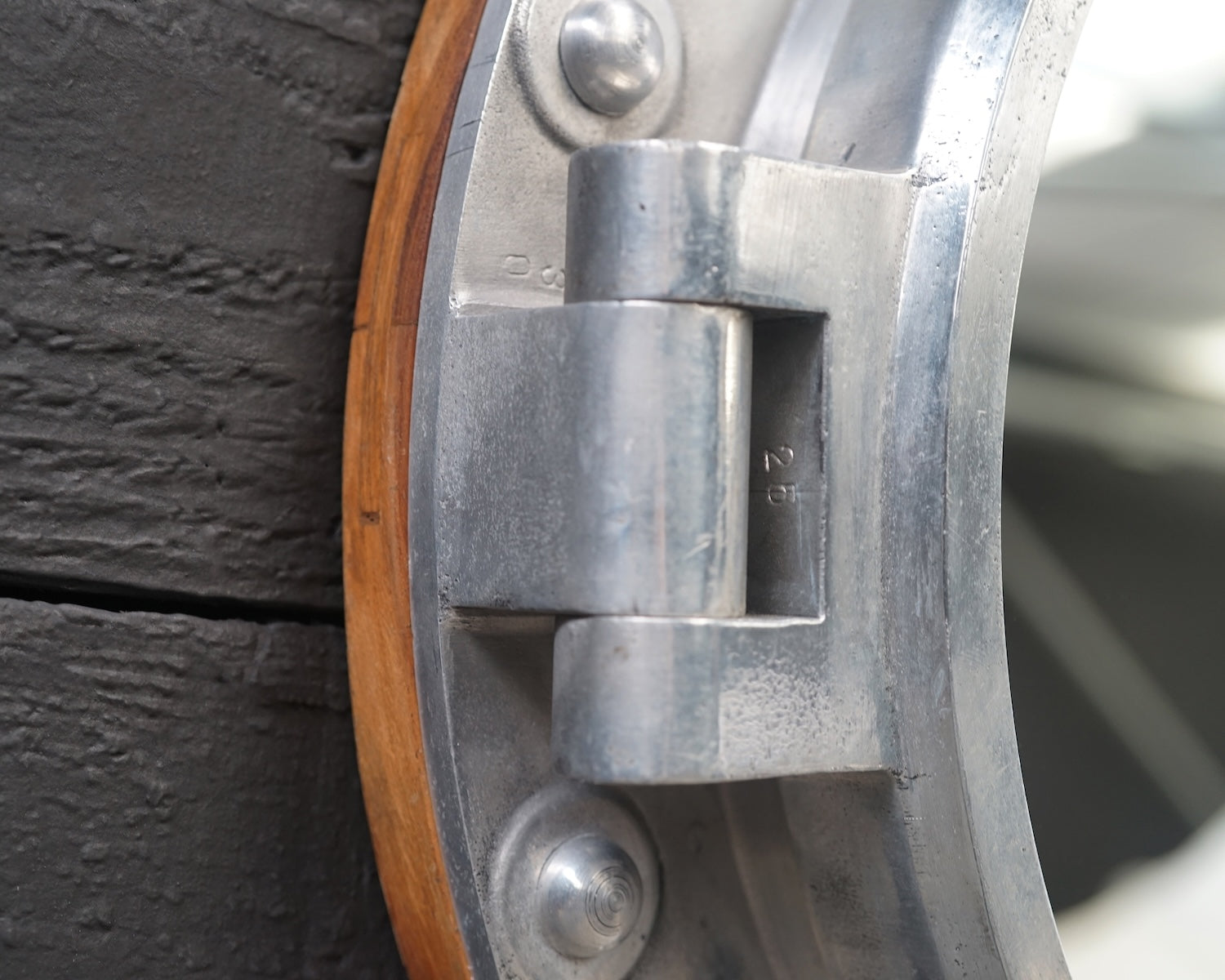 Large Reclaimed Ships Porthole Mirrors - 19in Trinity Marine