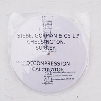 Siebe Gorman Decompression Calculator
