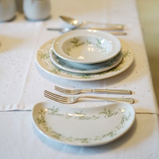 RMS Windsor Castle Tableware - Half Moon Dish c.1950's