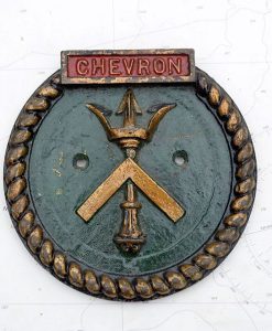 Original HMS Chevron Royal Navy Boat Badge - 1945