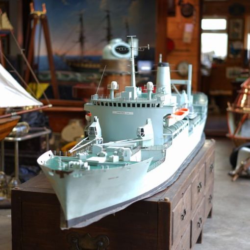 Royal Navy Copper Qinetiq Model - RFA Tarbatness