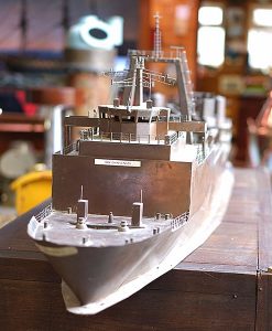 Royal Navy Copper Qinetiq Model - HMS Challenger