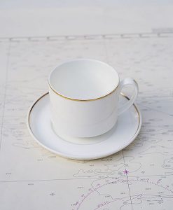 HMS Ark Royal & HMS Invincible – Set of 4 Coffee Cups & Saucers