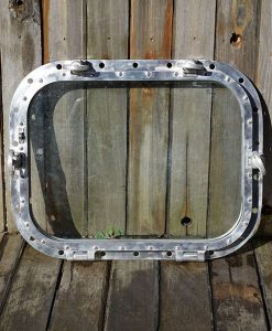 Original Ships Aluminium Porthole Window – New Marine Glass
