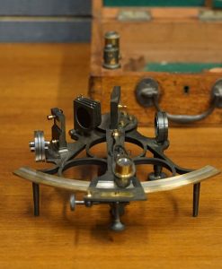 Hayes Brothers Three Ringed Frame Sextant